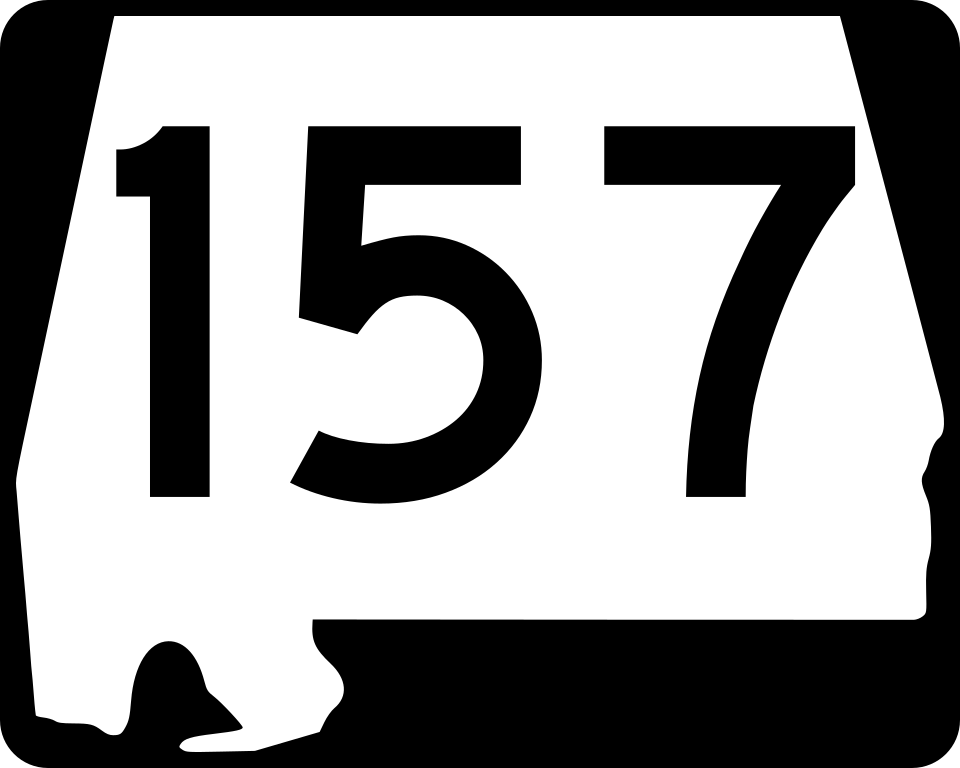 Alabama Highway 157 shield