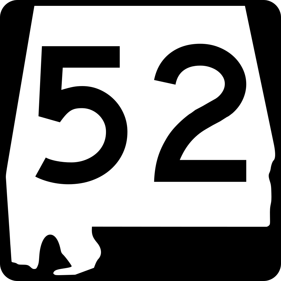 AL Route 52 shield