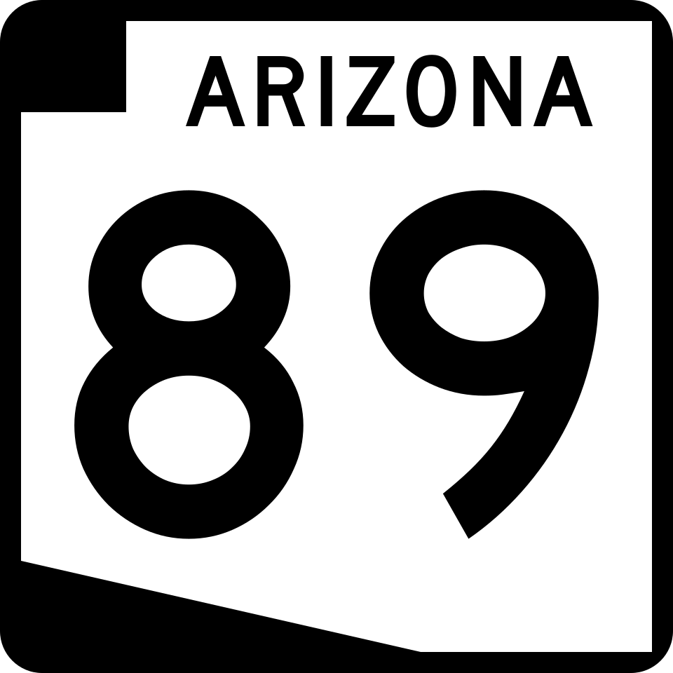 AZ Route 89 shield
