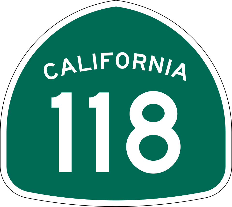 California State Route 118 (Ventura Freeway / Los Angeles Ave) shield