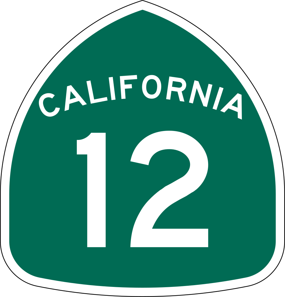 California State Route 12 shield