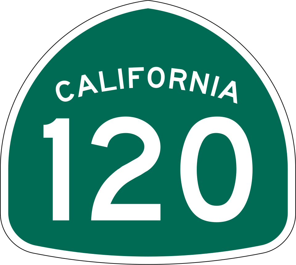 California State Route 120 shield