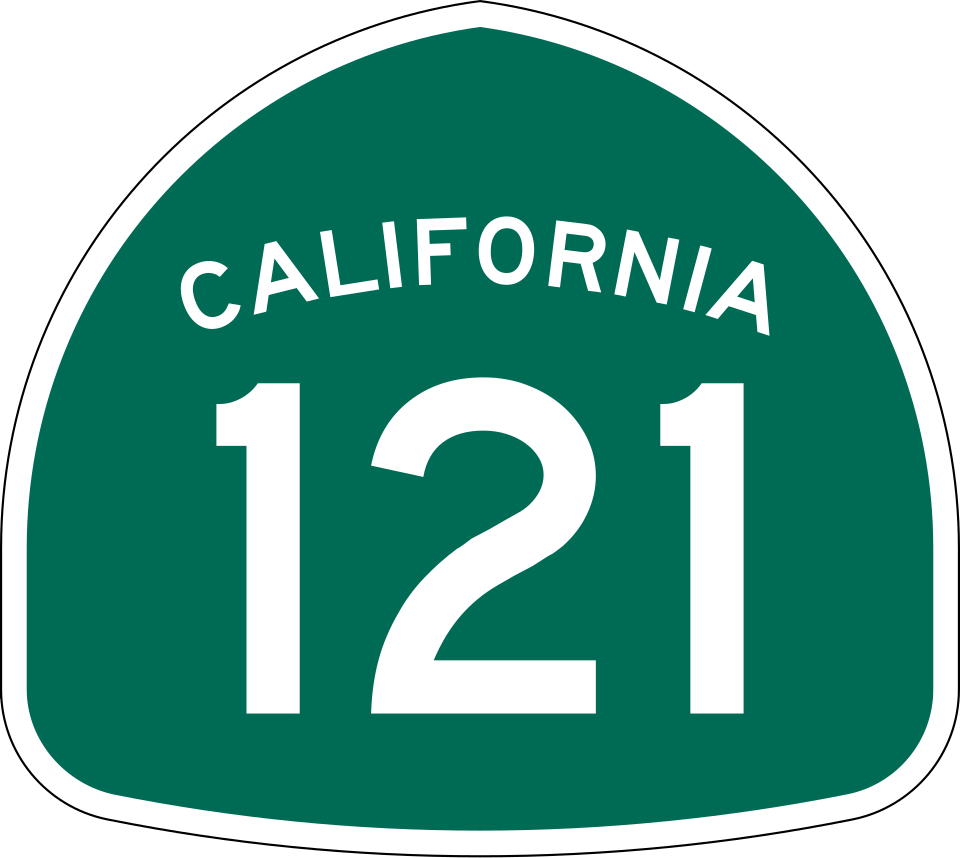 California State Route 121 shield