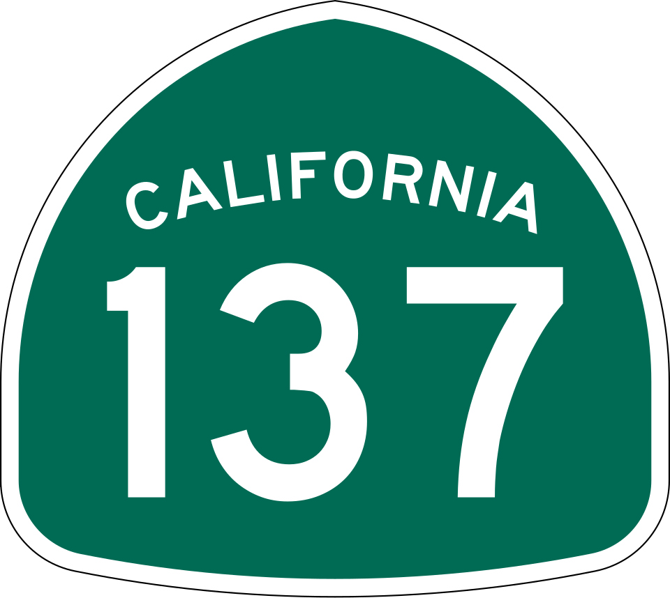 California State Route 137 shield