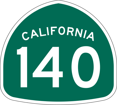 California State Route 140 shield