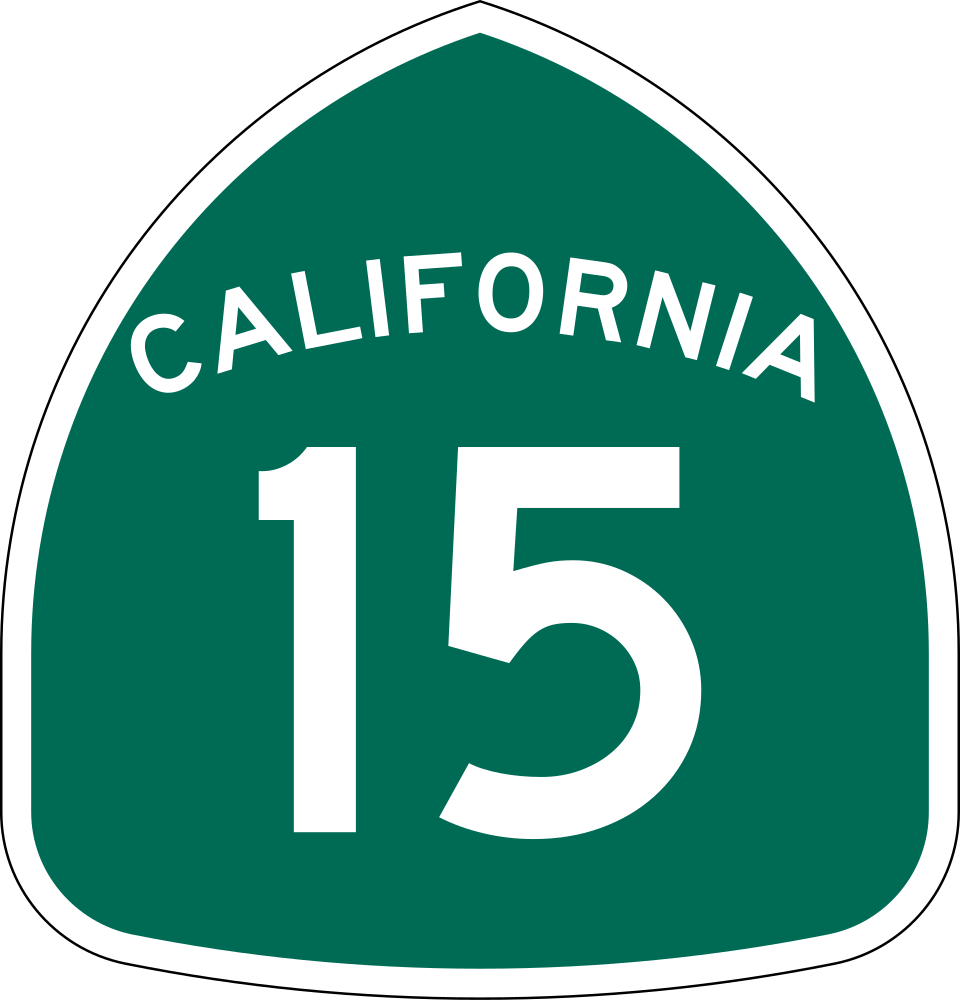 California State Route 15 shield