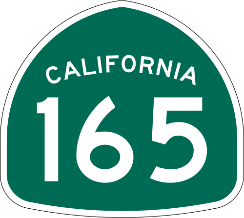 California State Route 165 shield