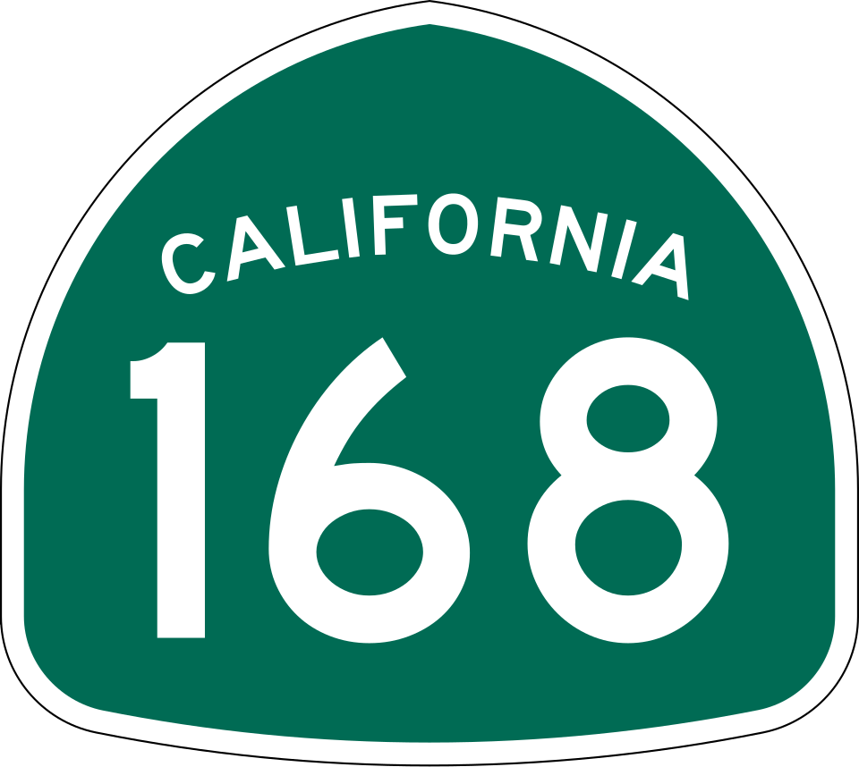 State Route 168 (Sierra Freeway / Tollhouse Rd) shield