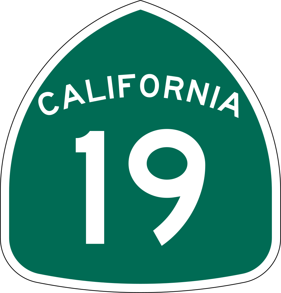California Route 19 shield