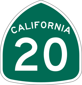 California State Route 20 shield