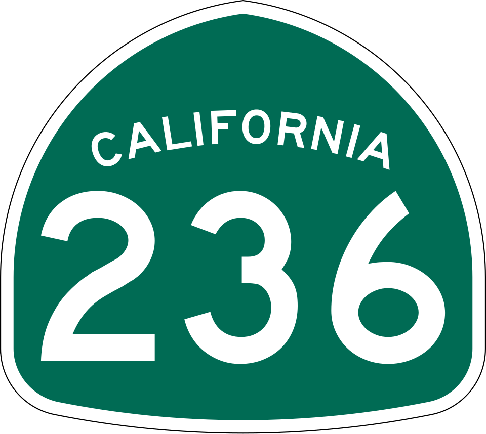 SR-236 (Big Basin Way) shield