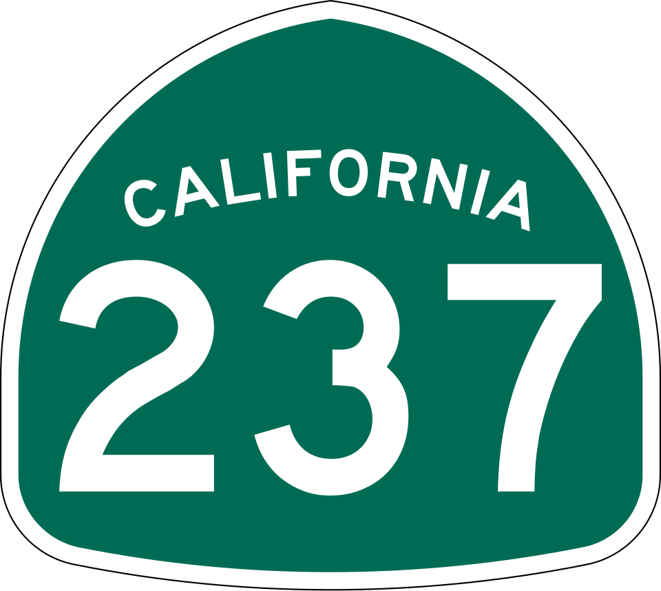California Route 237 shield
