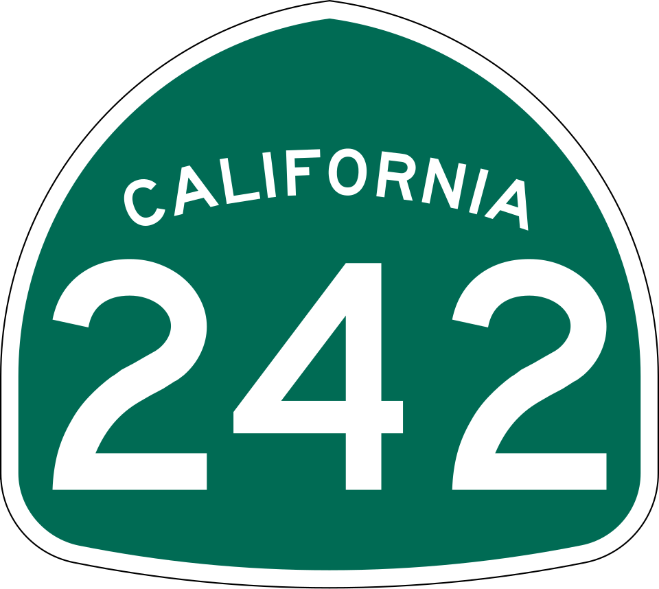 California Route 242 shield
