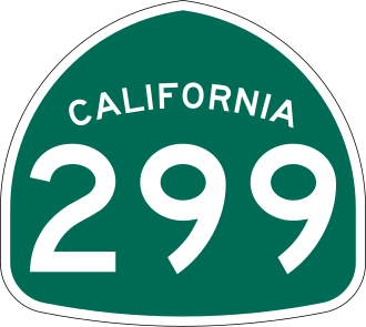 California State Route 299 shield