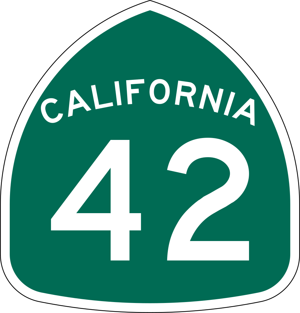 California Route 42 shield