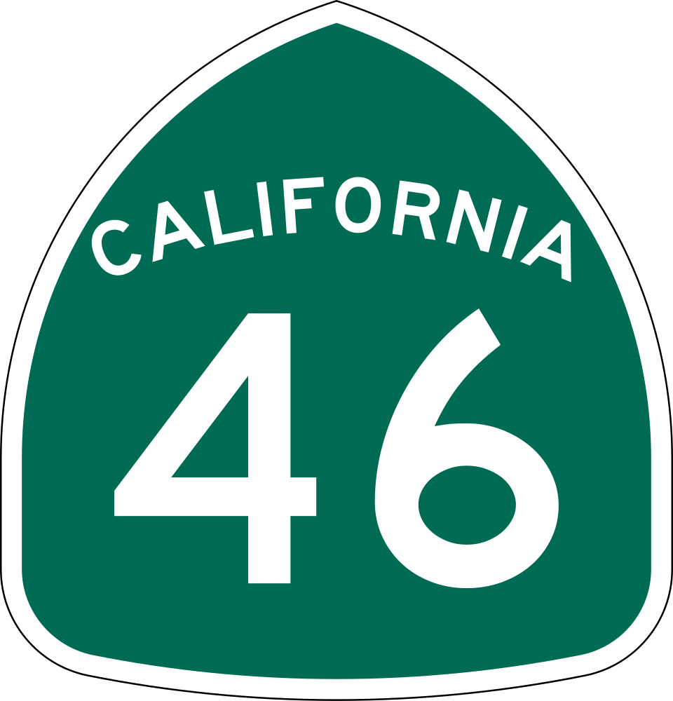 California State Route 46 shield