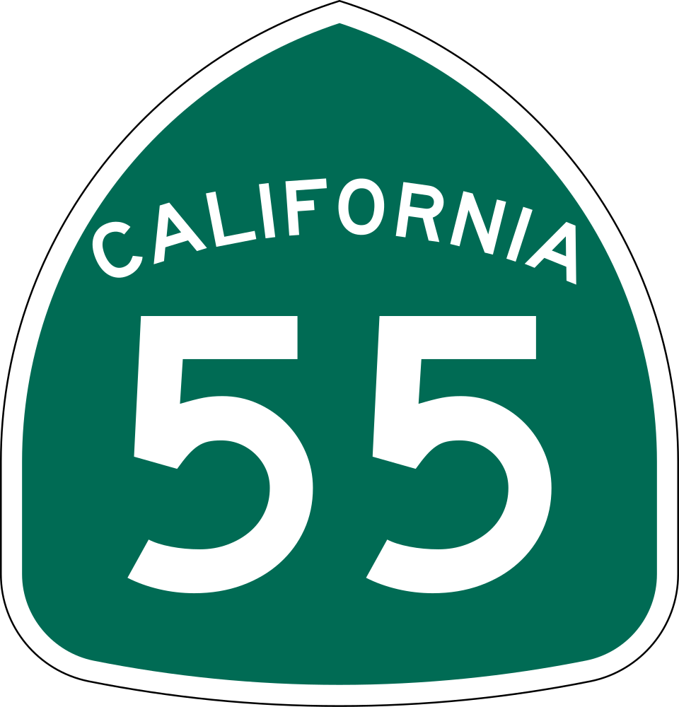 State Route 55 (Costa Mesa Freeway) shield