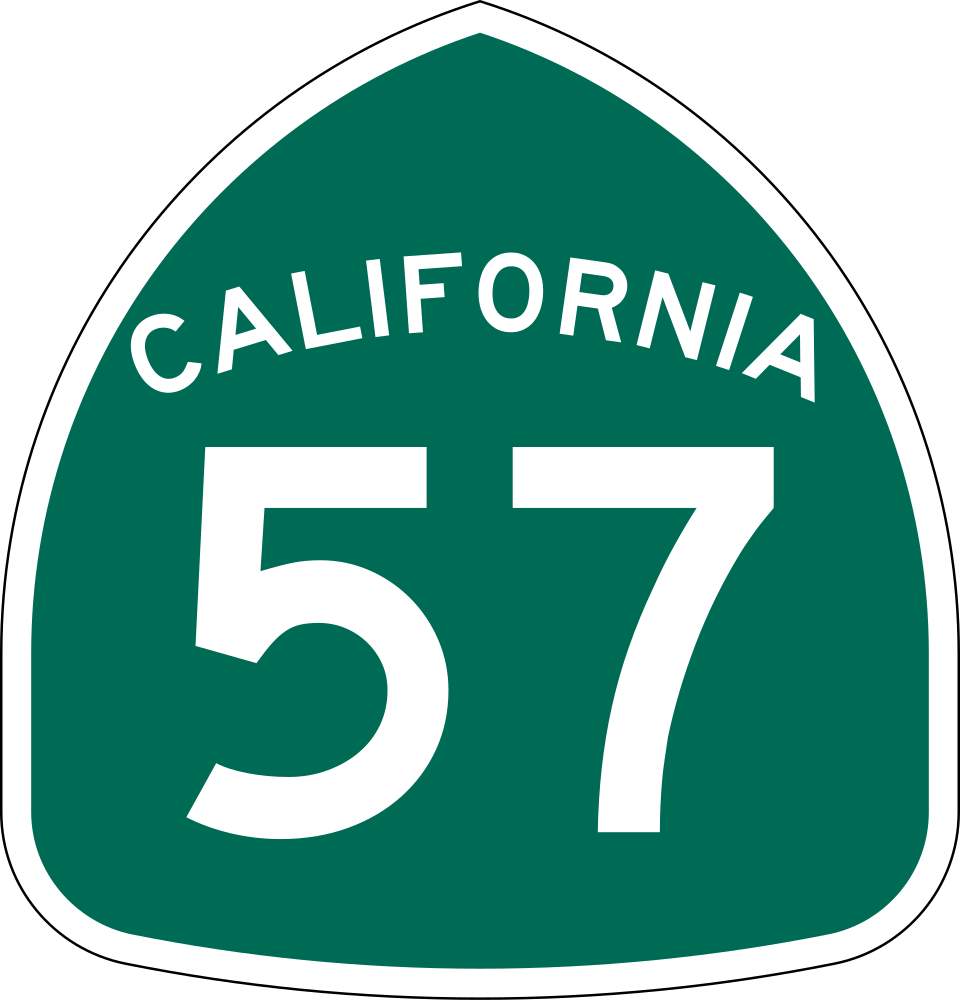 State Route 57 (Orange Freeway) shield