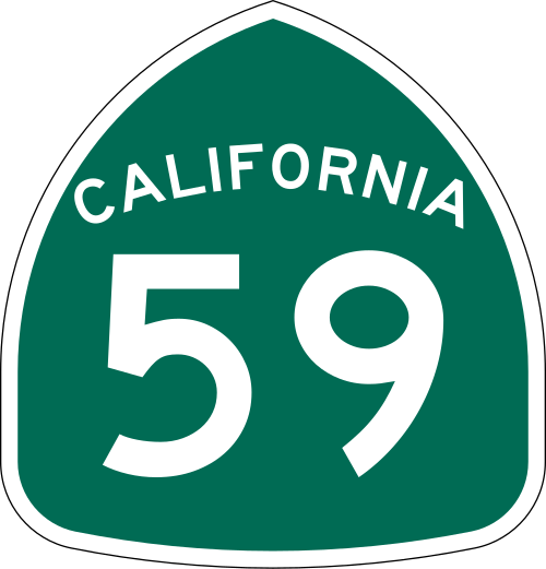 California State Route 59 shield