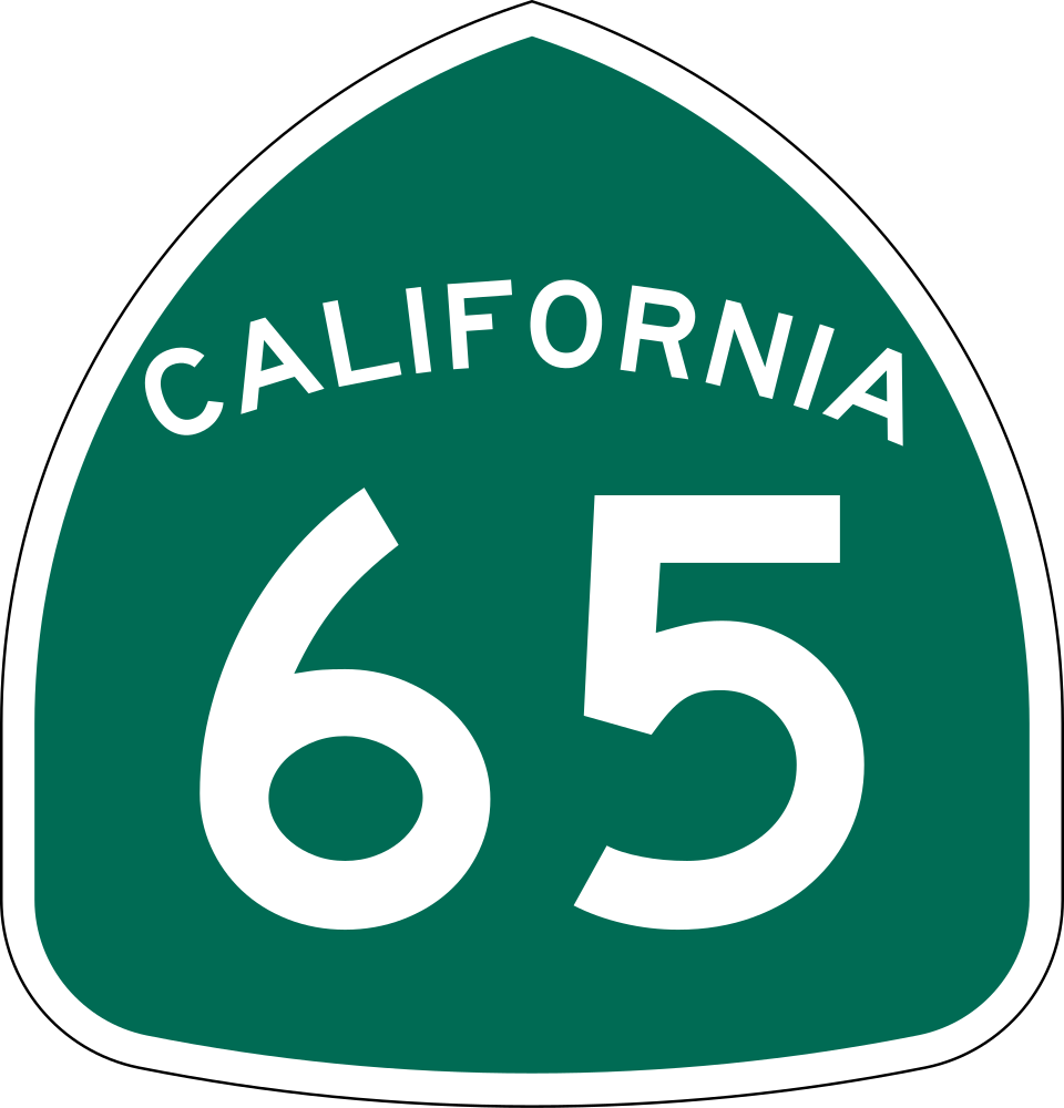 California State Route 65 shield