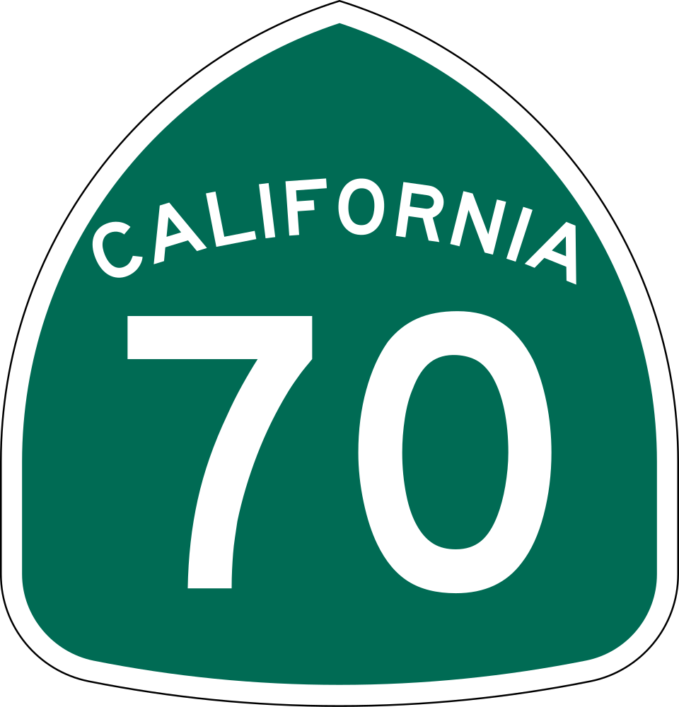 California State Route 70 shield