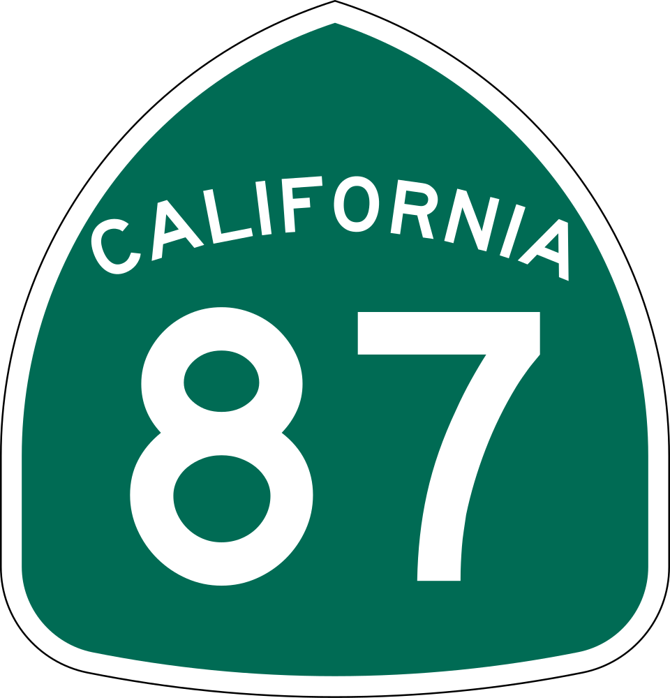 California Route 87 / Guadalupe Parkway shield