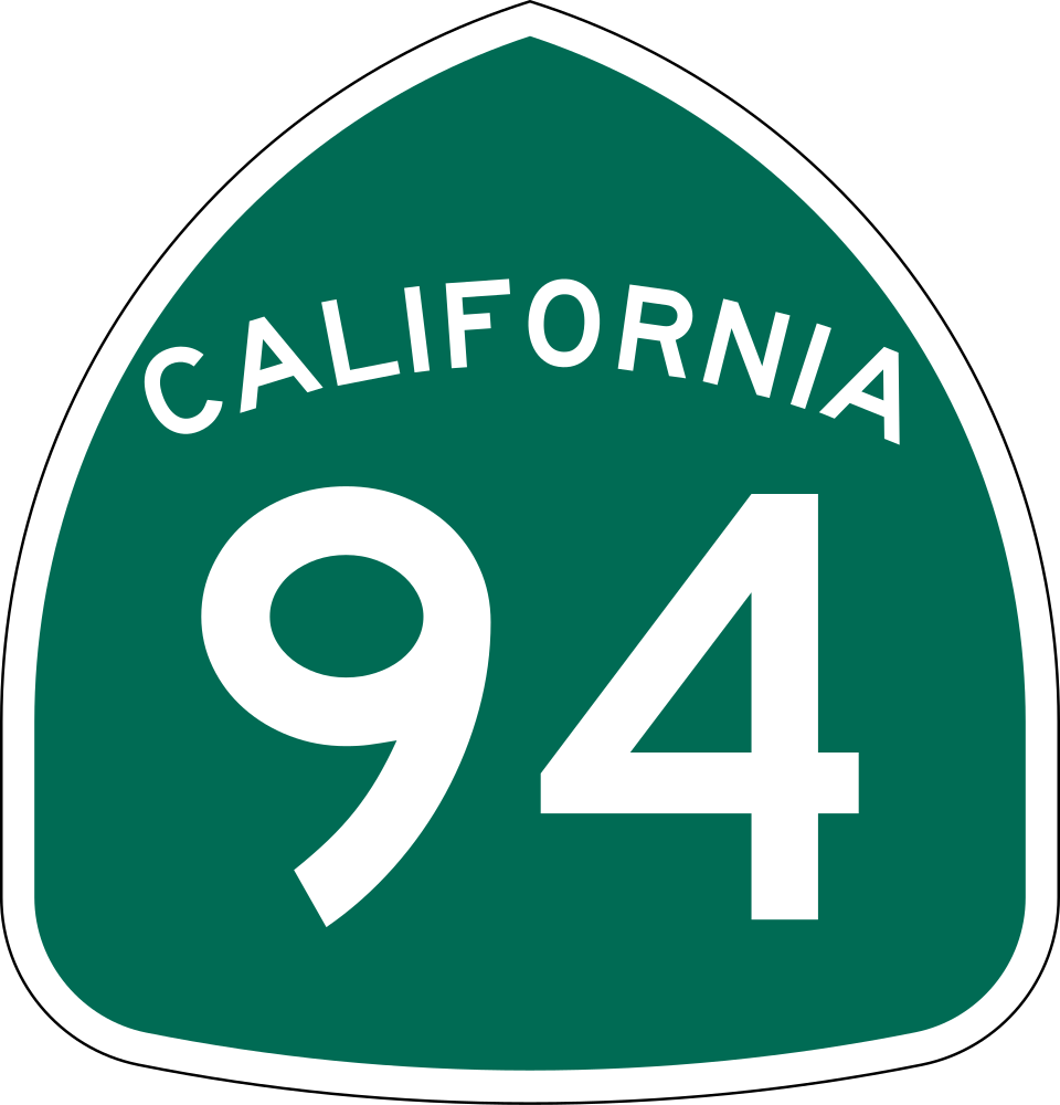 California State Route 94 shield