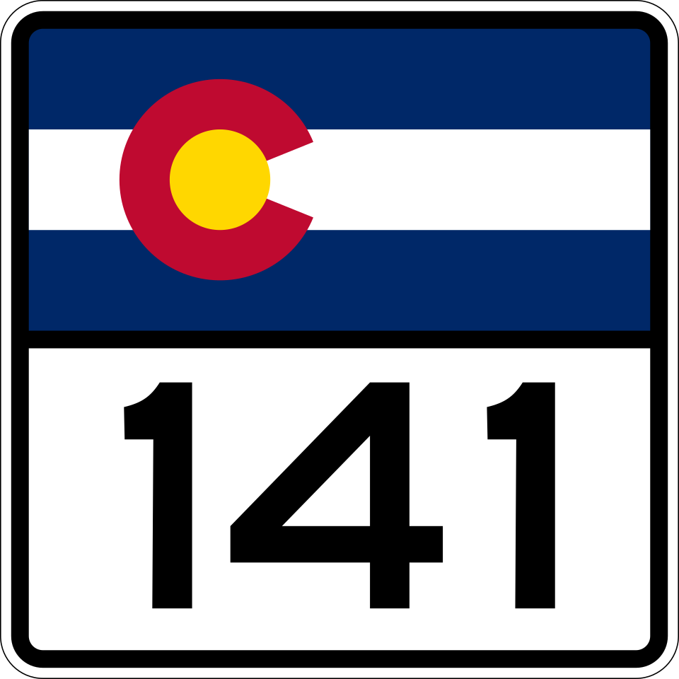 Colorado Highway 141 (Unaweep) shield
