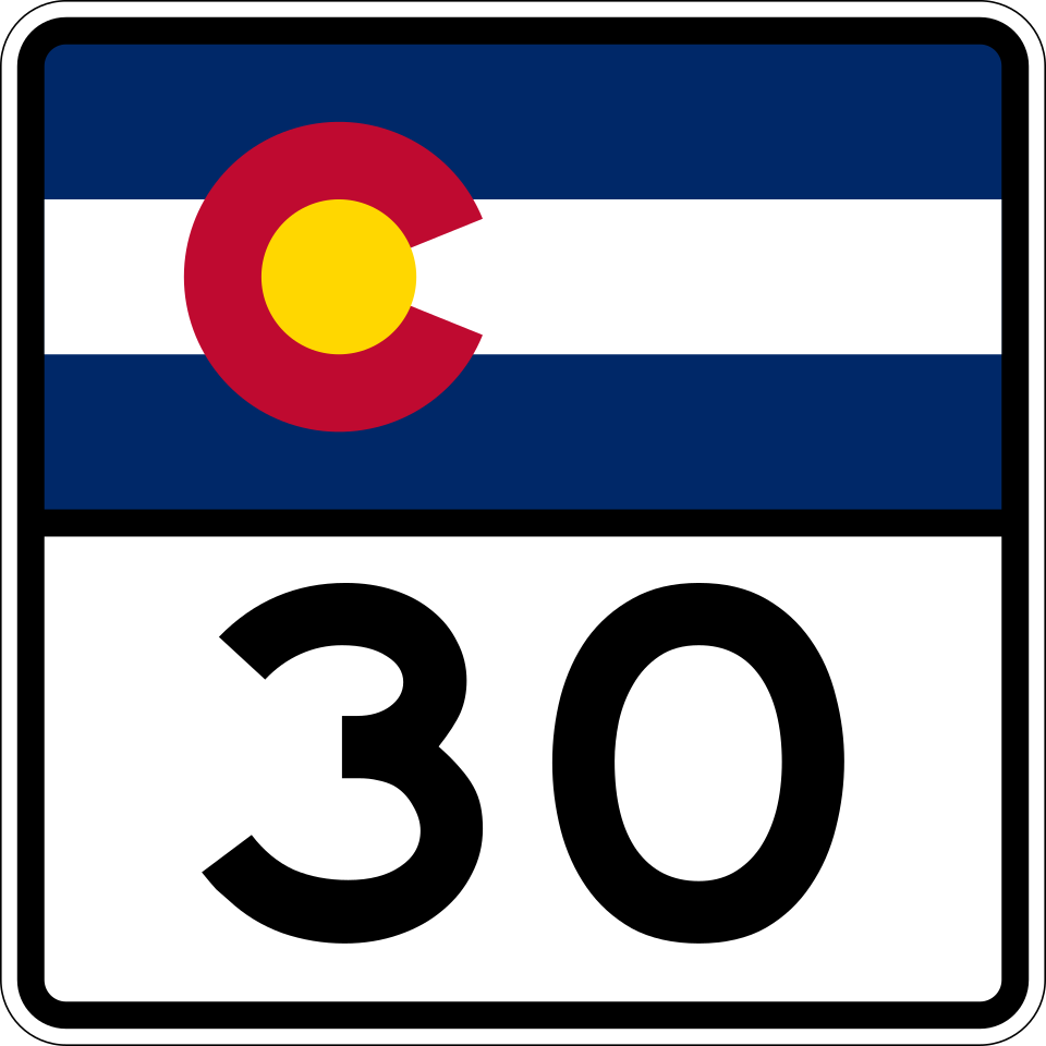 State Highway 30 (Gun Club Rd / Havana) shield