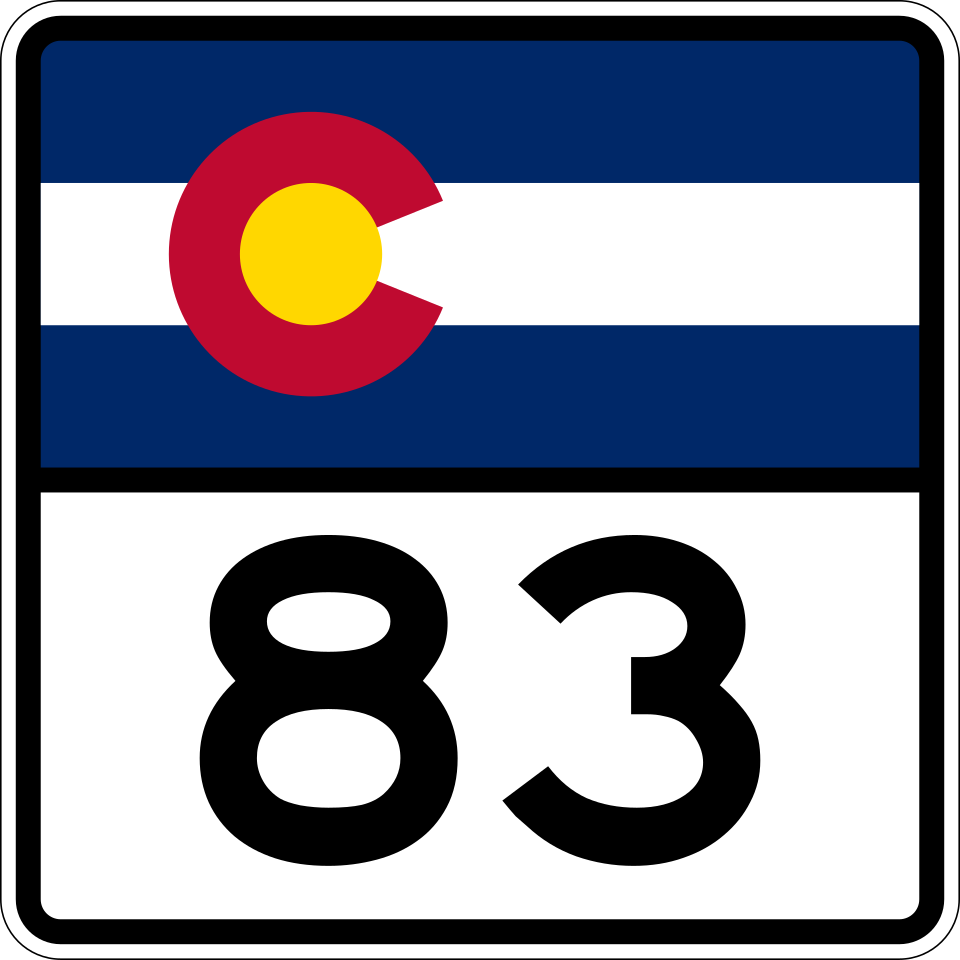 State Highway 83 (Parker Road) shield