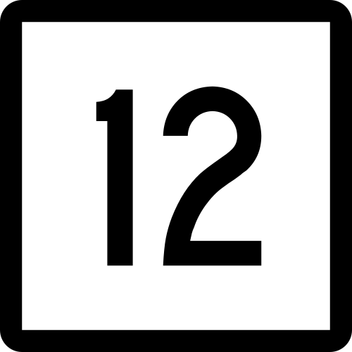 Connecticut Route 12 shield