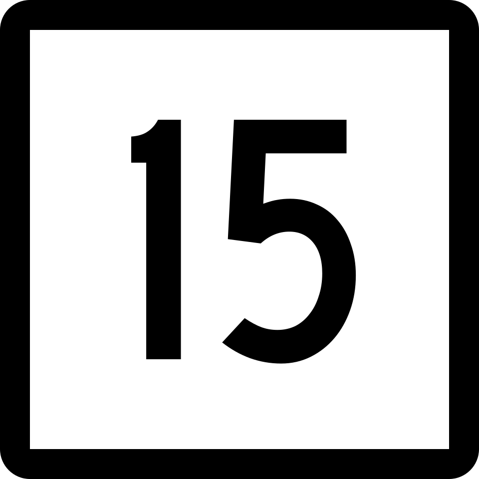 Merritt Parkway (Route 15) shield