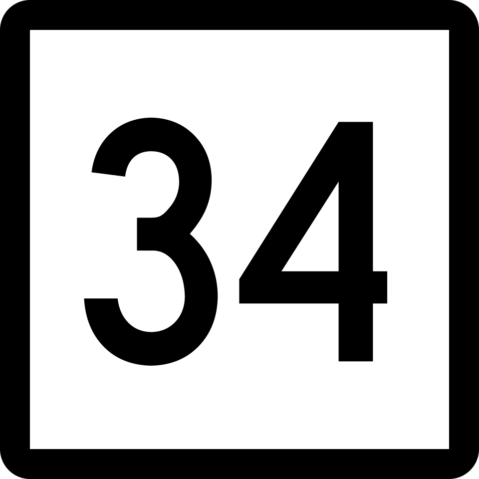 CT-34 (Oak Street Connector) shield
