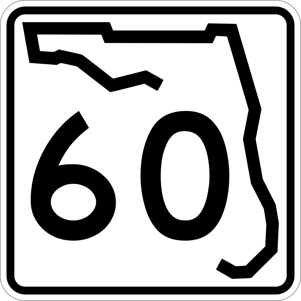 Florida State Road 60 shield