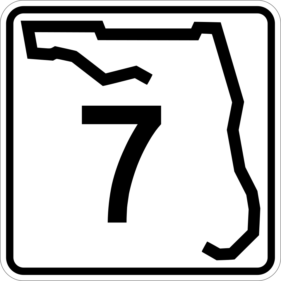 FL 7 (US 441 / State Road 7) shield