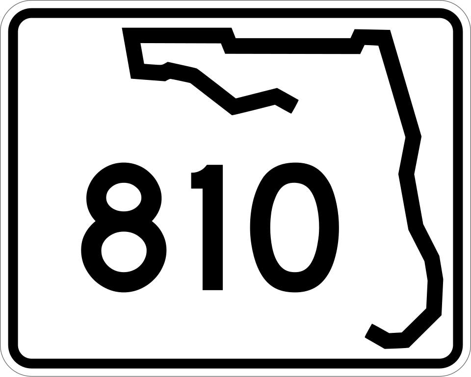 Hillsboro Blvd (FL-810) shield