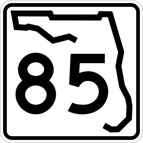 Florida State Road 85 shield