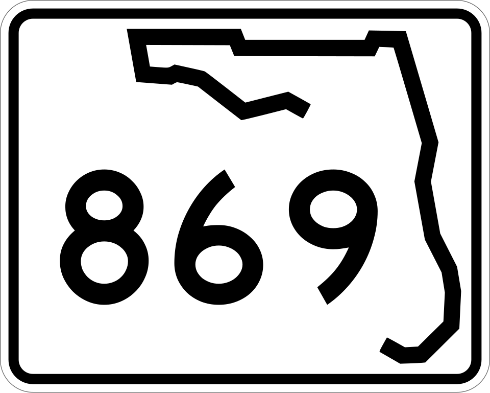 FL 869 (Sawgrass Expressway) shield