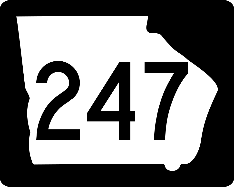 GA Route 247 shield