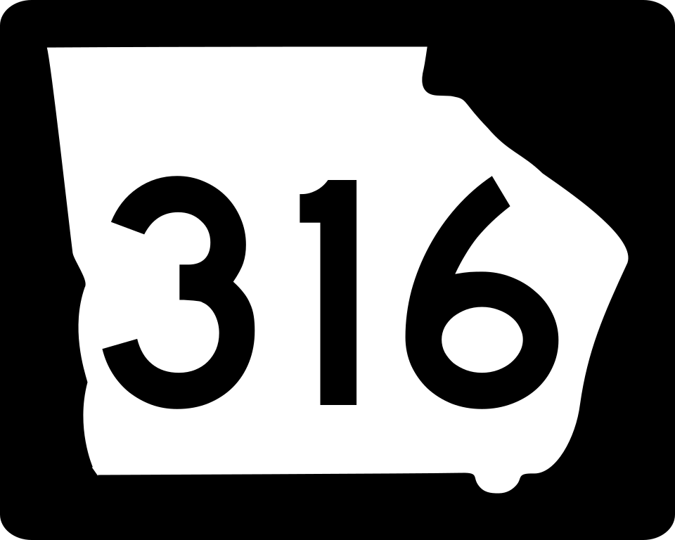 Georgia State Route 316 shield
