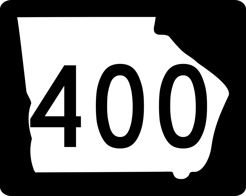 Georgia 400 shield