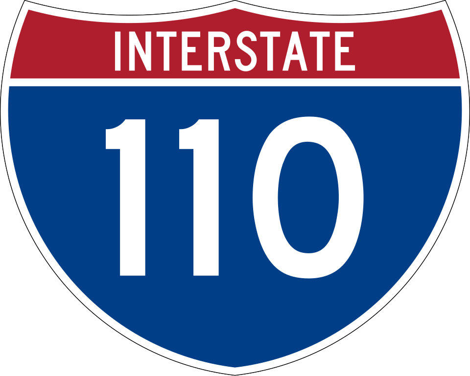 I-110 shield