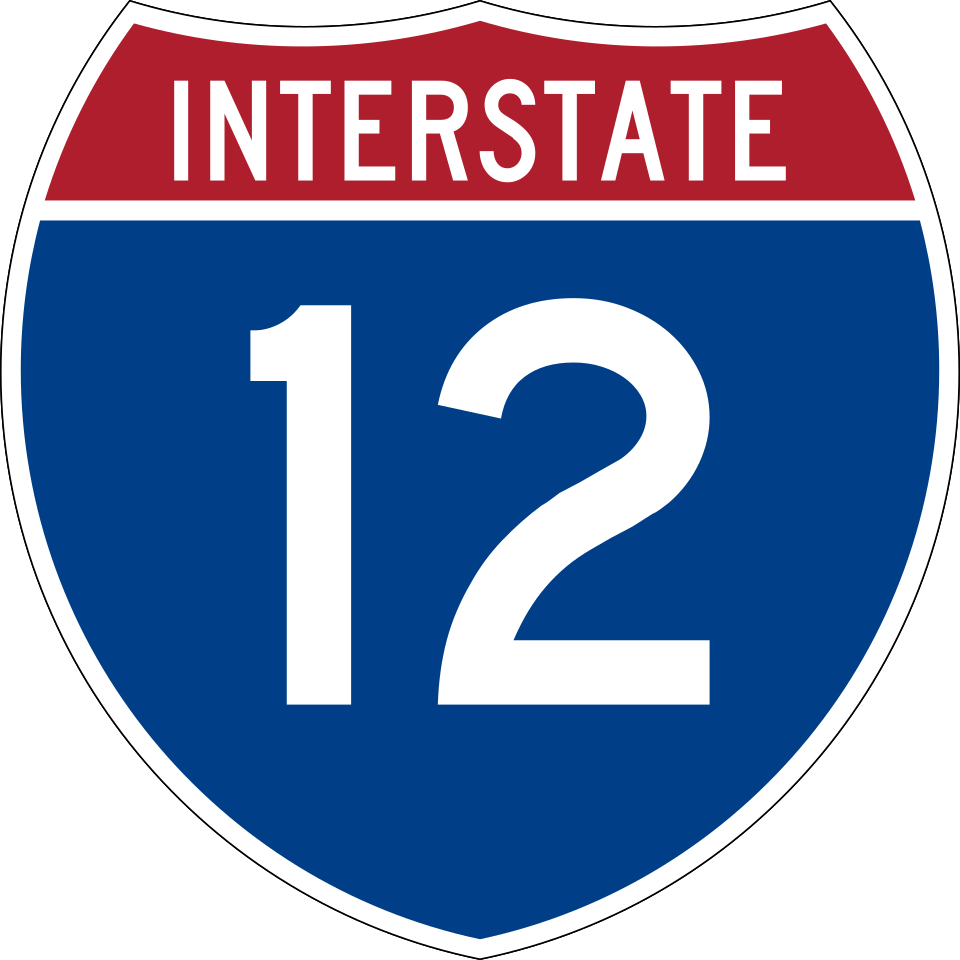 Interstate 12 shield