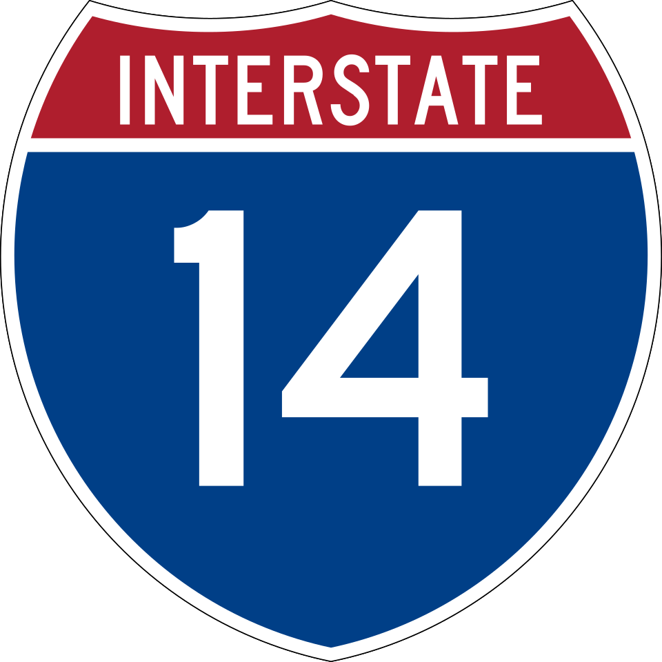 Interstate 14 shield