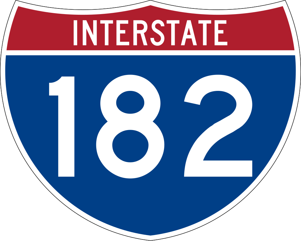 Interstate 182 shield
