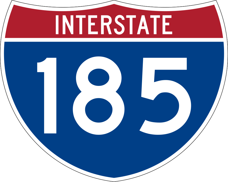 Interstate 185 shield