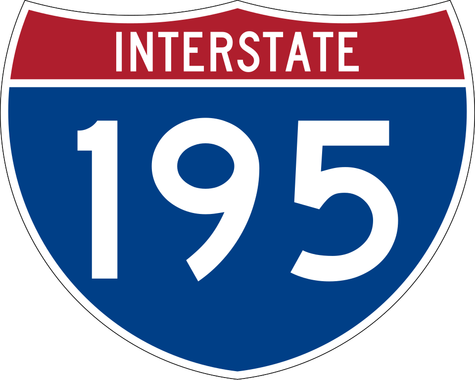 Interstate 195 shield