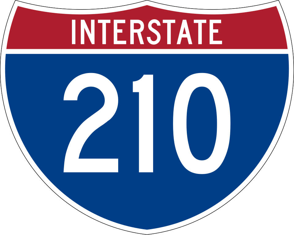 Interstate 210 / Foothill Freeway shield
