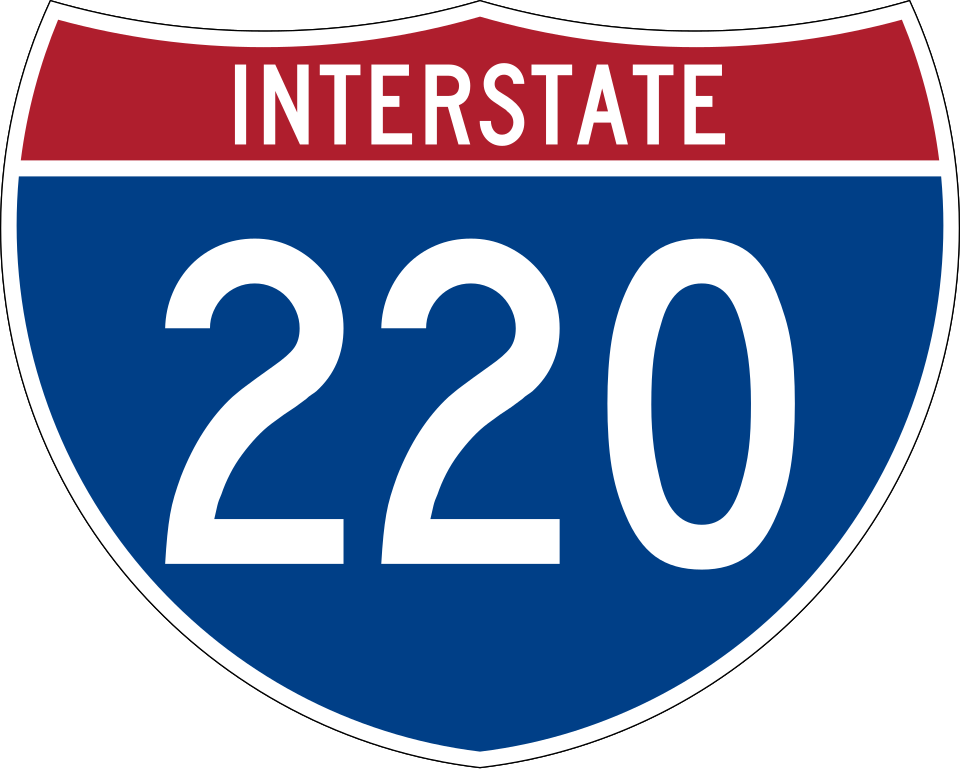Interstate 220 shield