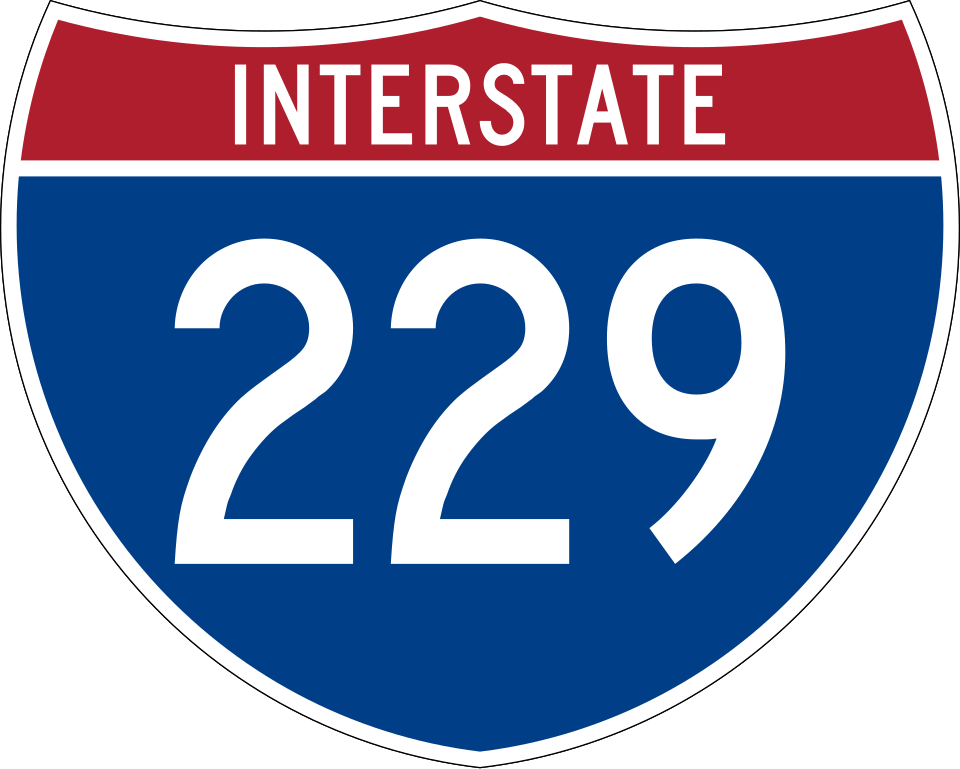 Interstate 229 shield